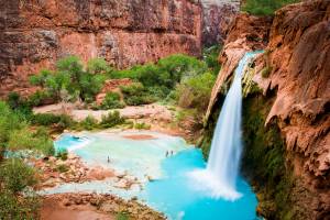 swimming holes perfect for a summer dip - havasu falls